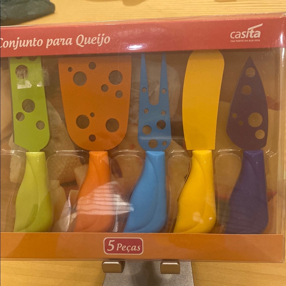 Colorful Cheese Knife Set